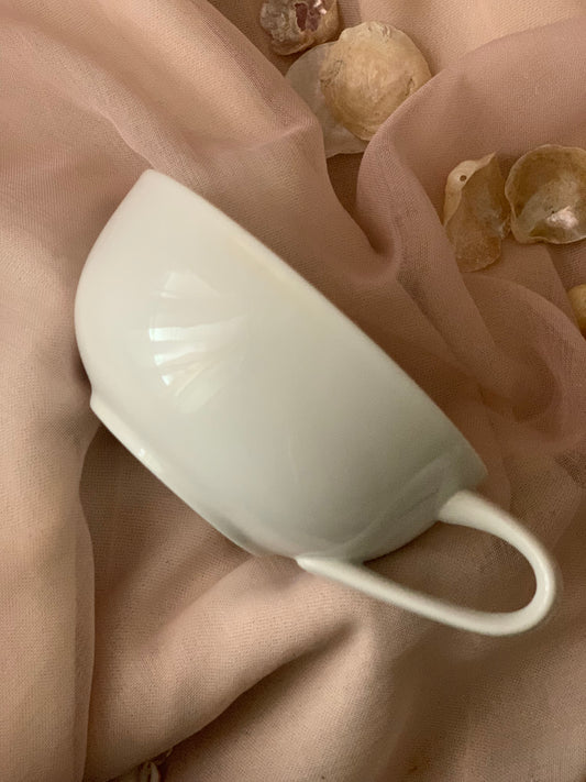 Tasse blanche XL - Parfum Monoï