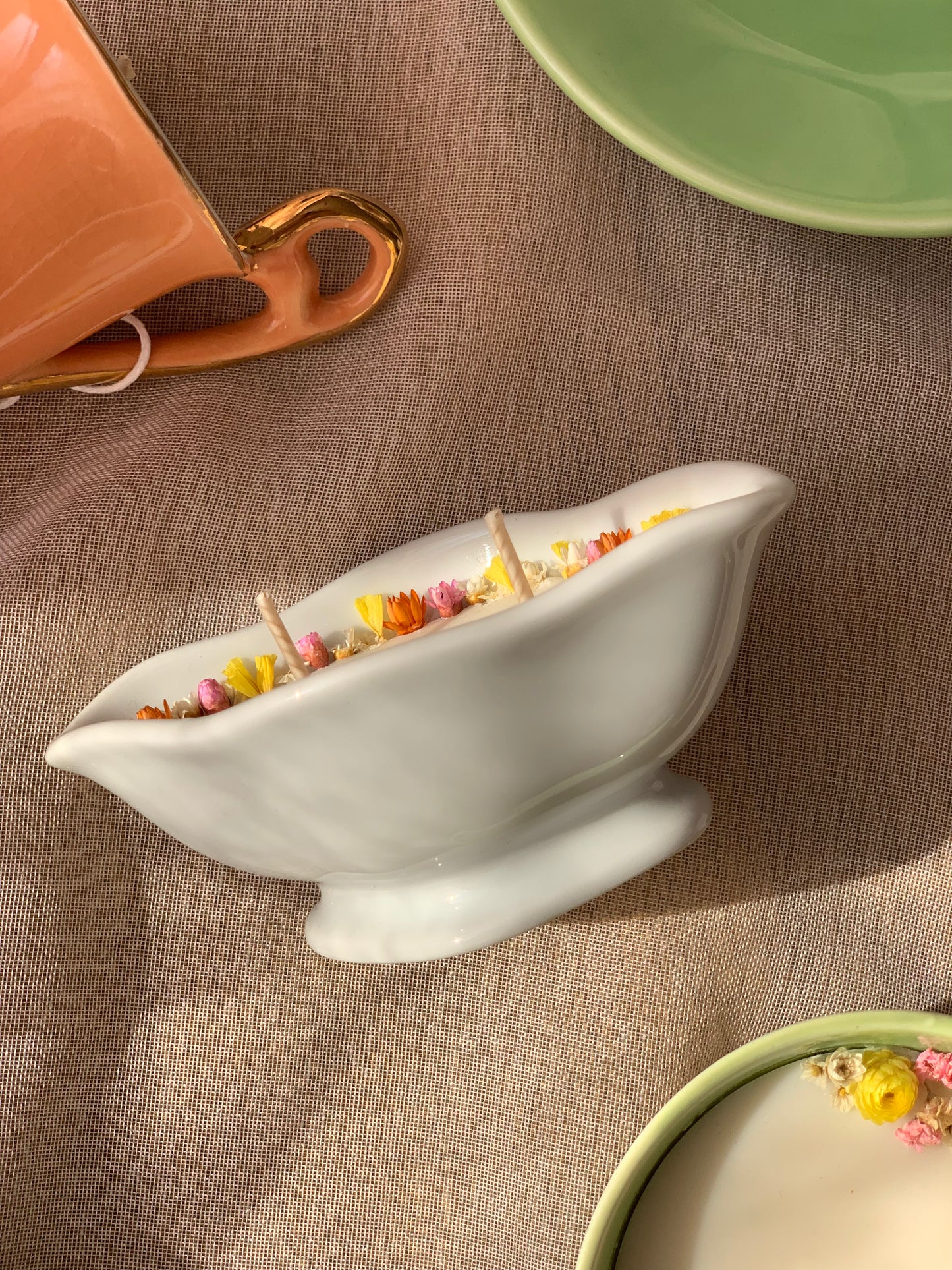 Mini saucière - Parfum Chèvrefeuille