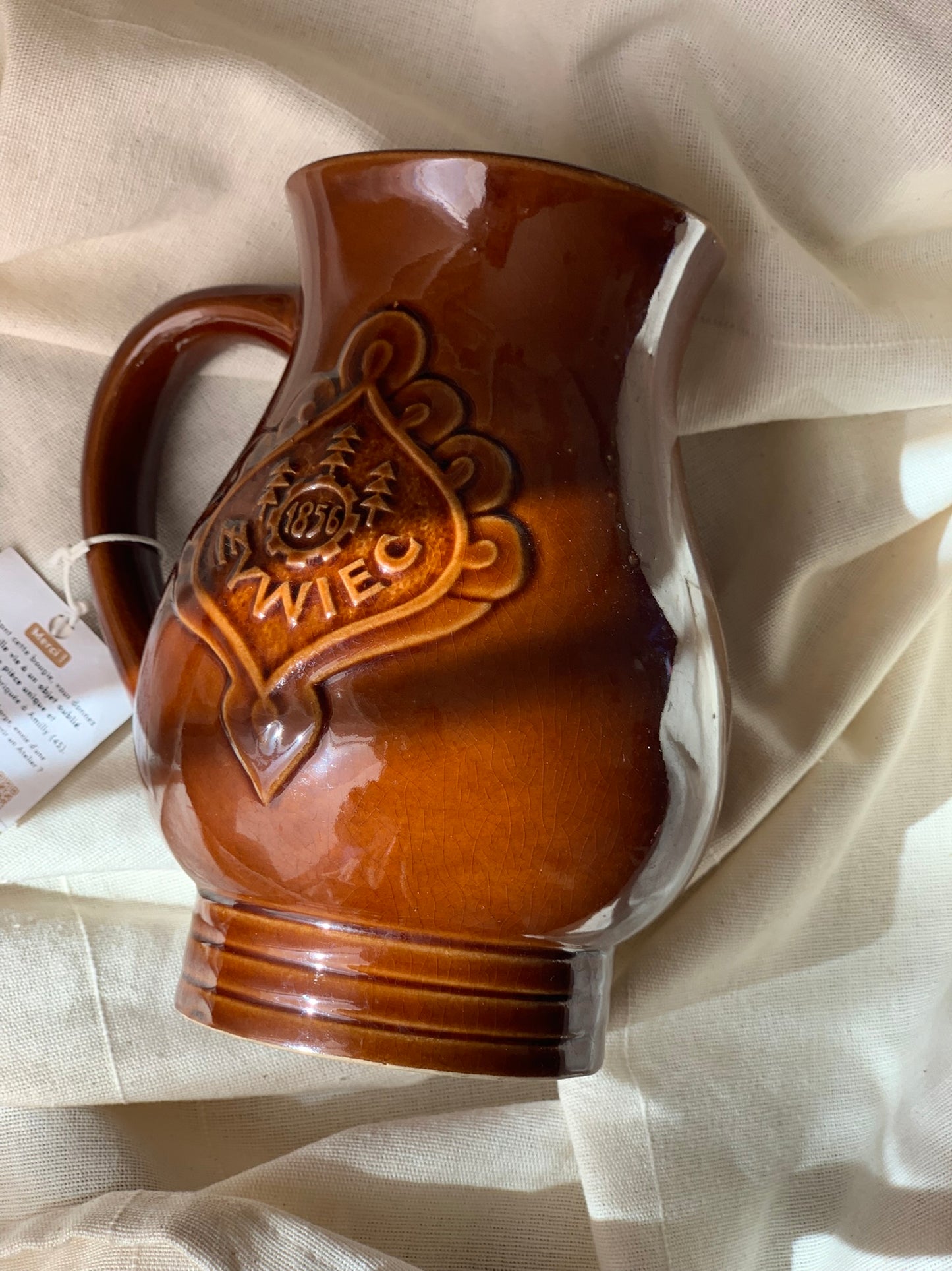 Carafe marron - Parfum Vanille