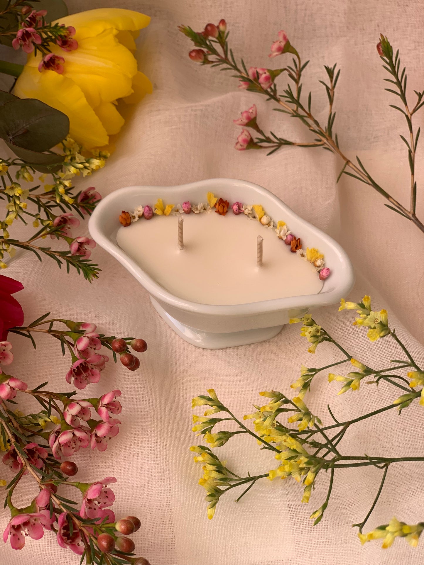 Mini saucière - Parfum Chèvrefeuille