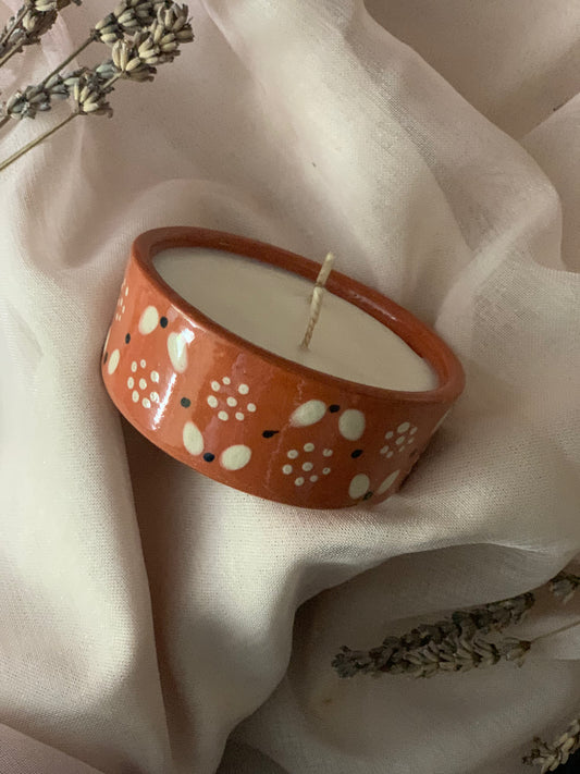 Coupelle en terre cuite - Parfum Citronnelle