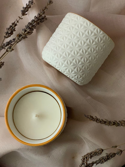 Pot en céramique - Parfum Monoï
