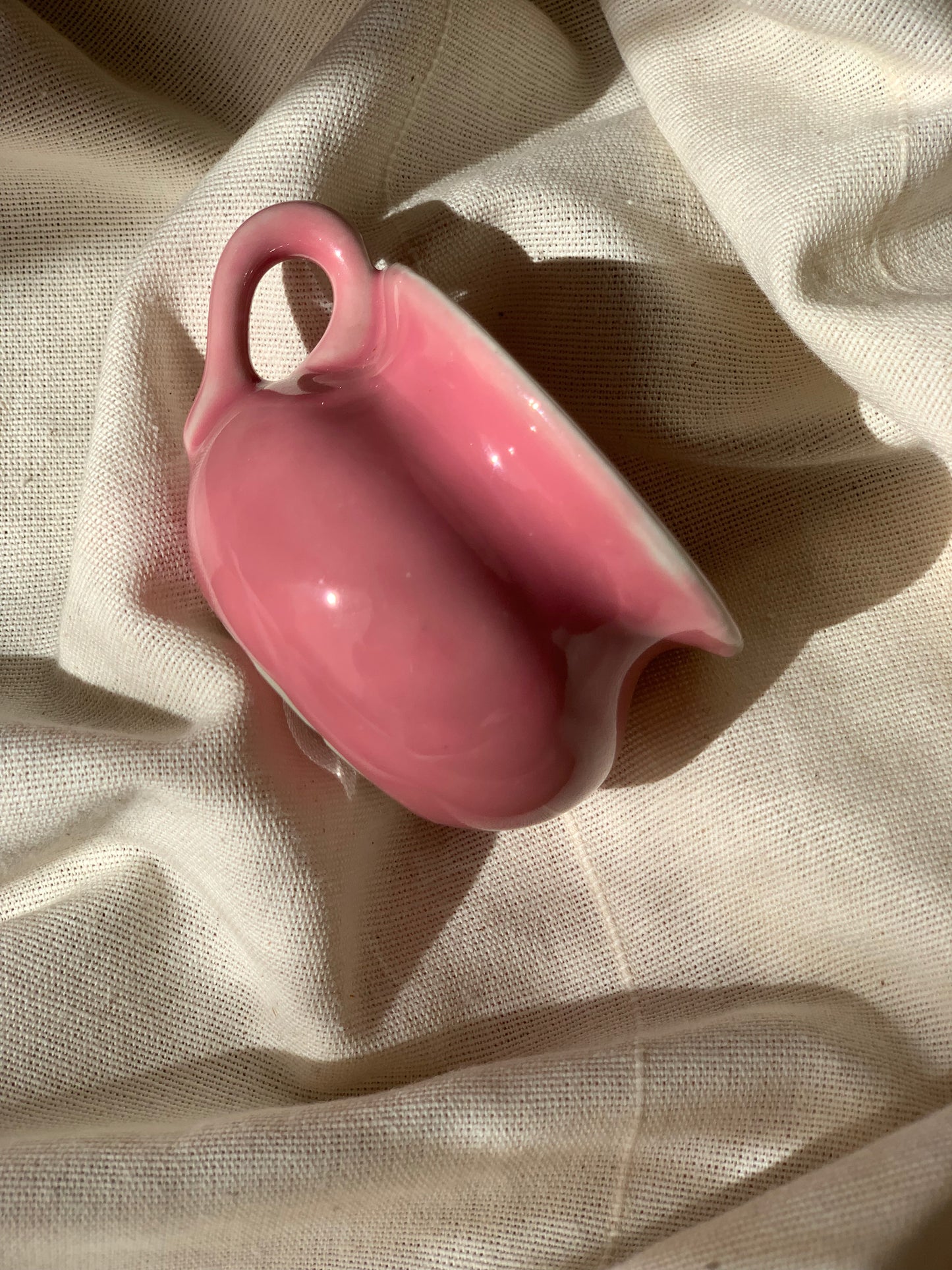 Tasse rose - Parfum Chèvrefeuille