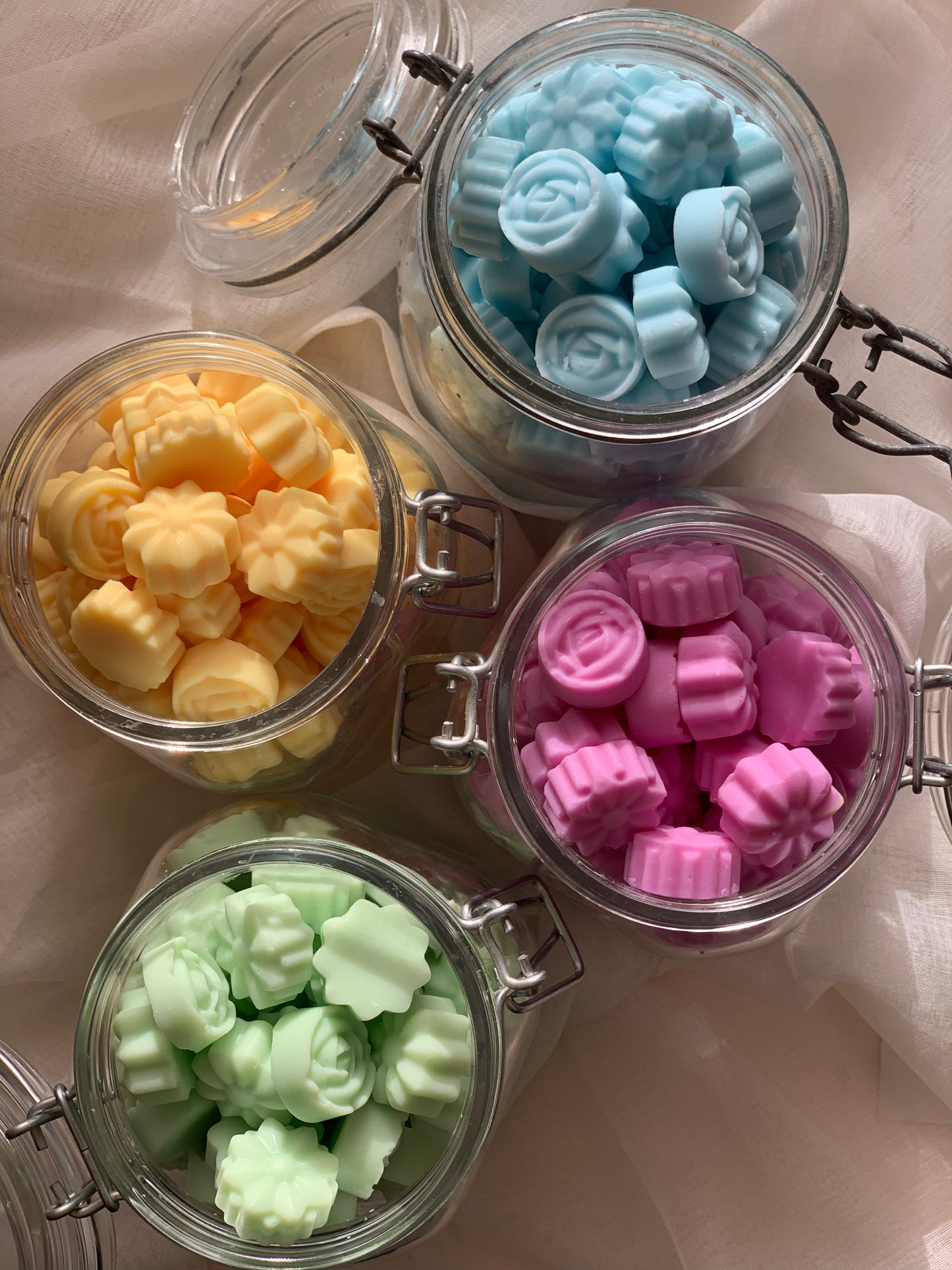 Lot de 6 fondants parfumés artisanaux personnalisables