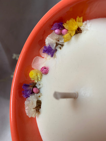 Tasse corail - Parfum Chèvrefeuille