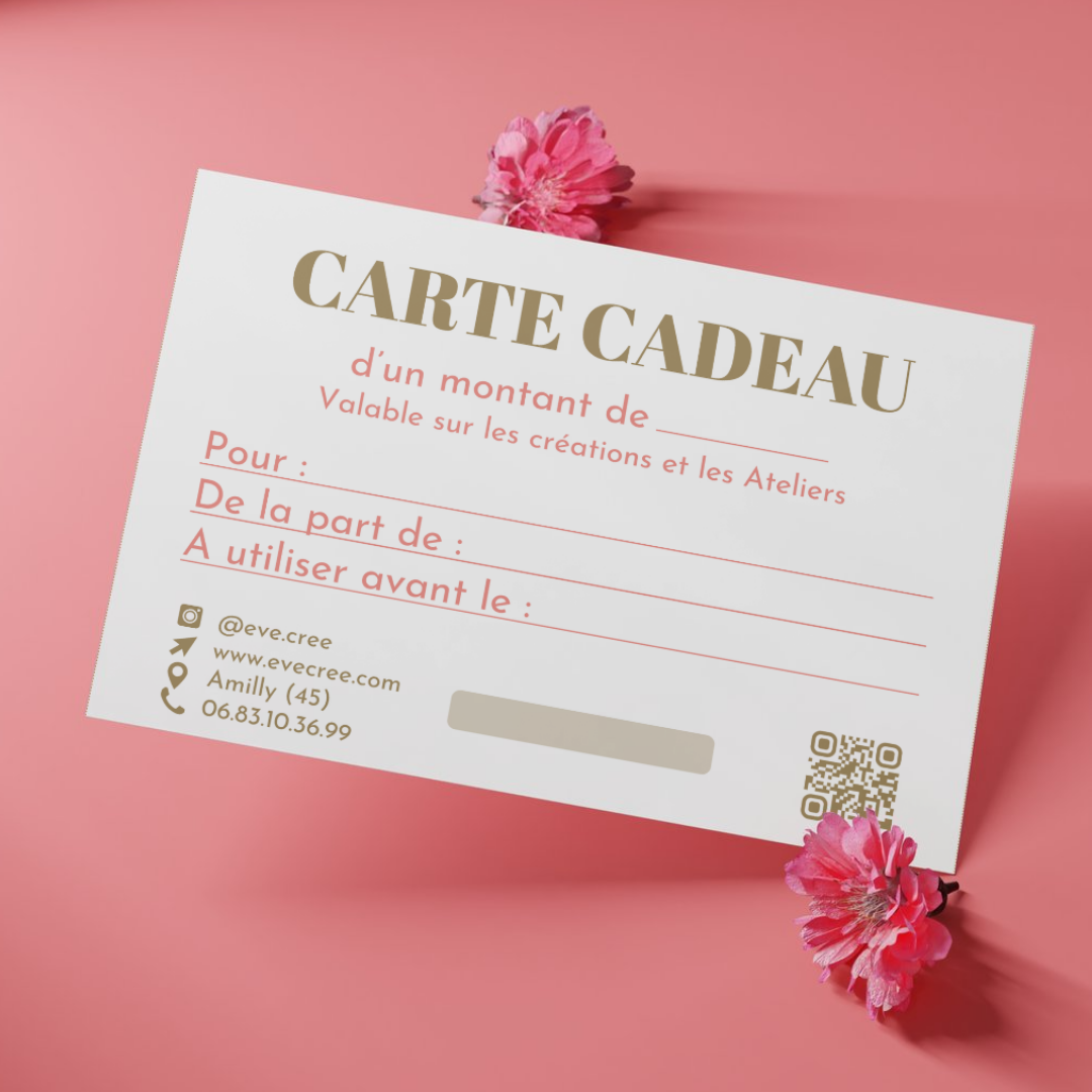 Carte-cadeau Eve Crée